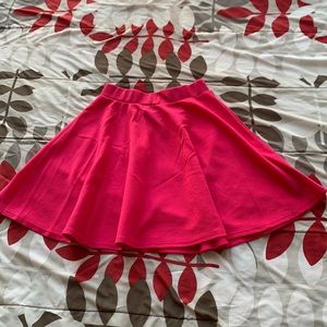 Forever 21 Pink Skater Skirt
